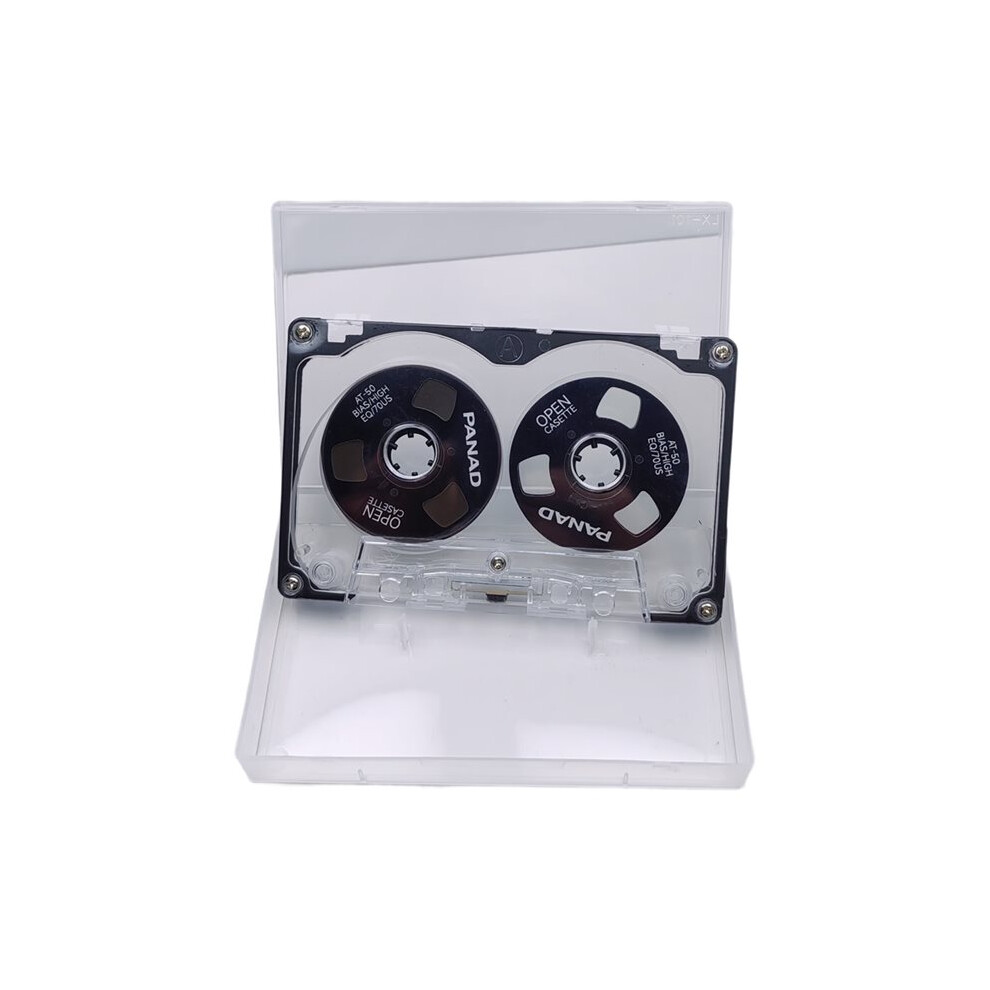 55 Minutes Blank Tape Disk Double-Sided Metal Open Disk Blank Cassette Tape Tape Disk Reel To Reel Blank Cassette A Black 4711483428590