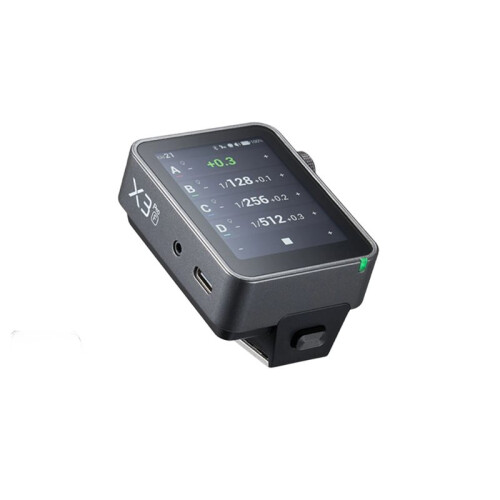 X3PRO 2.4inch TTL HSS Wireless Flash Trigger OLED Touch Screen Transmitter for