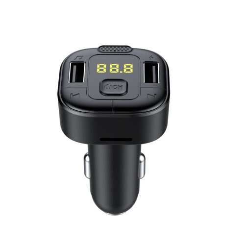 C8  Car FM Transmitter Car Cigarette Lighter Multi Functional Car USB Charger  Music Player 2