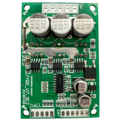 JYQD_V7.3E2,12V 24V 36V 15A 3 Phase BLDC Motor Driver Controller with Hall Effect High Efficiency PWM Speed Control 2