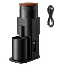 Single Dose Coffee Grinder,Quiet Motor, Home-Use Espresso Grinder, Burr Coffee Grinder, with 80 Settings
