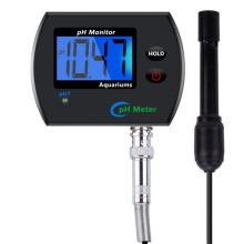 Professional PH Meter for Aquariums, Multi-Parameter Water Quality Monitor Professional Accurate Digital Tester US Plug