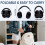 Adjustable Noise Cancelling Ear Muffs for Adults, SNR 33dB, Ideal for Construction and Shooting 6