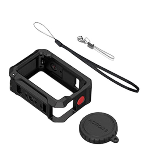 Camera Frame Holder Metal Cage for  OSMO Action 6 Accessories Expandable Frame for Action 6 Mount Accessories Black