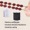 Stretchy String for Bracelets, 4 Rolls 1 mm Sturdy Elastic String Elastic Cord for Jewelry Making, Necklaces 4