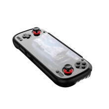 Protective Case TPU Bracket Handheld Console Shockproof Anti-Scratch Soft TPU Protection Cover for AYN ODIN 3 Black