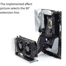 Suporte Vertical para Placa de Vídeo PCIE 3.0, Compatível com PCI-e 3.0 X16 B