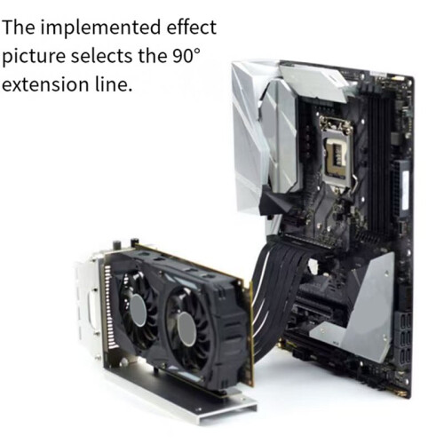 Suporte Vertical para Placa de Vídeo PCIE 3.0, Compatível com PCI-e 3.0 X16 B