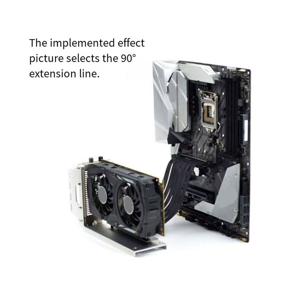 Pcie 3.0 Vertical Card Holder Bracket Gpu Mount Video Card Vga Support Holder For Pci-E3.0x16 B 4711460395556