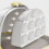 Breathable Hole Silkworm Breeding Box Folable Handle Visible Door Silkworm Observation Cabin Plastic Insect  Cage 4