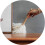 Ostrich Feather Dusters, Naturally Soft, Easy to Dust, Multi-Purpose Use, Solid Wood Handle, 41cm, White 3