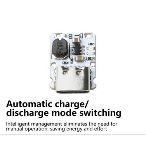 DC5V Lithium Battery Charging Protection Module Charge/Discharge Integrated Module  Booster Step- Power Supply 2