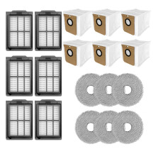 For Robot Vacuum X70 / DEM-X70 Accessories Hepa Filter Dust Bag Mop Cloth