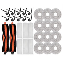For  S40 Pro / OV71GL Robot Vacuum Replacement Parts Main Side Brush HEPA Filter Mop Cloth Accessories