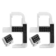 2PCS for P2S Heatbed Nozzle Wiper 3D Printer Heatbed Silicone Cleaning Tool Replacement for P2S Nozzle Brush