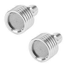 2 Pack 0.5mm Hole Pressure Washer Tips Spraying Nozzle Stainless Steel Shower with 1/4 Quick Connect Adapter