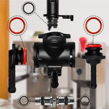 30pcs O-Ring Seal Kit Silicone Gasket for Saeco Gaggia Spidem Coffee Machine Brewing Group Spout Connector