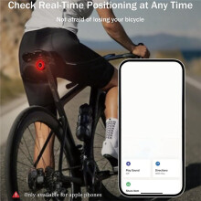 Rechargeable Bike Tail Light Bright LED Safety Rear Light for Bicycle Road Mountain,