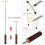 Retractable Billiard Stick Pool Table Billiards Cue Bridge Stick with Replaceable Bridge  12.8-60" Expandable Pool 5