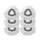 For Vileda O-Cedar White Mop  Cloth Replacement Microfiber Mop Refills Spin Replacement Mop Heads 1
