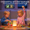 LED Night Light Bedside Lamp Touch and Remote Control Dimmable Tabletop 13 RGB Colors Changing 5 Brightness 6