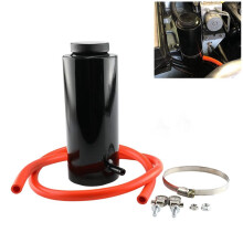 Universal 800ml Coolant Tank Coolant Expansion Tank Cooling Catch Bottle Overflow Reservoir Aluminum Car Styling