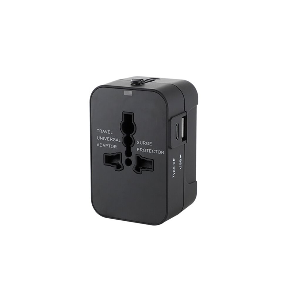 Usb+Type C Universal Travel Adapter Uk To Eu Plug Wall Charger Ac Power Converter World For Usa Eu Uk Aus 4711319902508