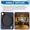 5PCS Panel Mount Blank Plate, D-Type Cover Plate Patch Board, Panel Base for Connectors and XLR Connectors 3