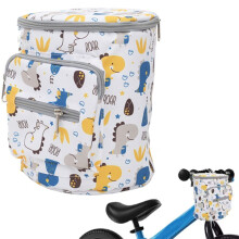 Bolsa para Manillar Bicicleta Infantil, Cesta Delantera para Bicicleta, Soporte para Teléfono, Bolsillo Almacenamiento para Bicicletas Infantiles,