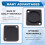 5PCS Panel Mount Blank Plate, D-Type Cover Plate Patch Board, Panel Base for Connectors and XLR Connectors 6