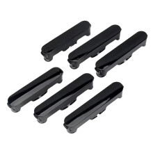 Car Roof Racks Rail Cap End Decorative Cover Shell Fit for   5 LR5 Replacement Accessories Black