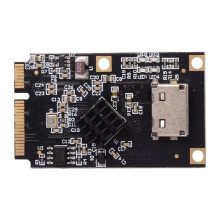 PCIe PCI Express to 4-Port for Oculink SFF-8612 Riser Card Expansion Converter 6Gbps Disk Extension