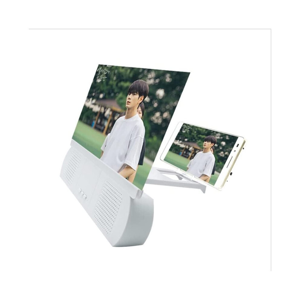 Screen Magnifier,Universal 10 Inch Mobile Phone Screen Magnifier 3D Hd Video Amplifier Smartphone Stand 4712256530625