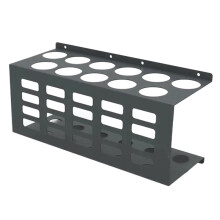 Stainless Steel Versatile Wall-Mounted Storage Rack - Sealant and Grease Organizer for Workshop, Garage, Van Shelving