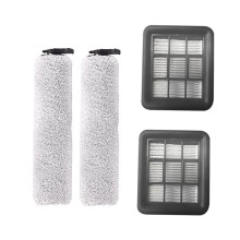 4PCS Soft Roller Brush & Hepa Filter for Redkey W12 Vacuum Cleaner Vacuum Roller Brush Hepa Filter Replacement Parts