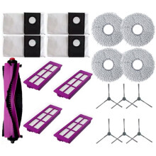 Vacuum Main Side Brush Hepa Filter Mop Cloth Dust Bag Set for J15 Pro Ultra Vacuum Cleaner Replacement Parts