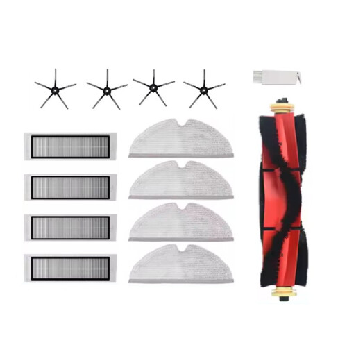 14 Pcs for  S5 MAX S50 MAX S55 MAX S6 MAXV Vacuum Main Side Brush Mop Filter