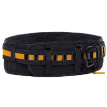 TB-CT-40P Pro Gevoerde Riem met Stalen Gesp en Rugsteun, Verdikte en Verbrede Metalen Gesp, Taillebeschermingsriem