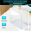 2Pack Acrylic Display Case Trading Card Storage Box Stackable Protector Dust-Proof Collector Storage Protector 4