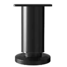 Adjustable Height Furniture Support Legs for Bed Frame for Bed/Sofa/Cabinet/Couch/Table Black 8-12cm
