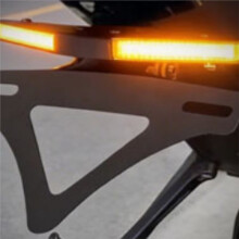 Motorcycle License Plate Holder with LED Light for 1290 Super 2020-2025 Tail Tidy Rear Eliminator
