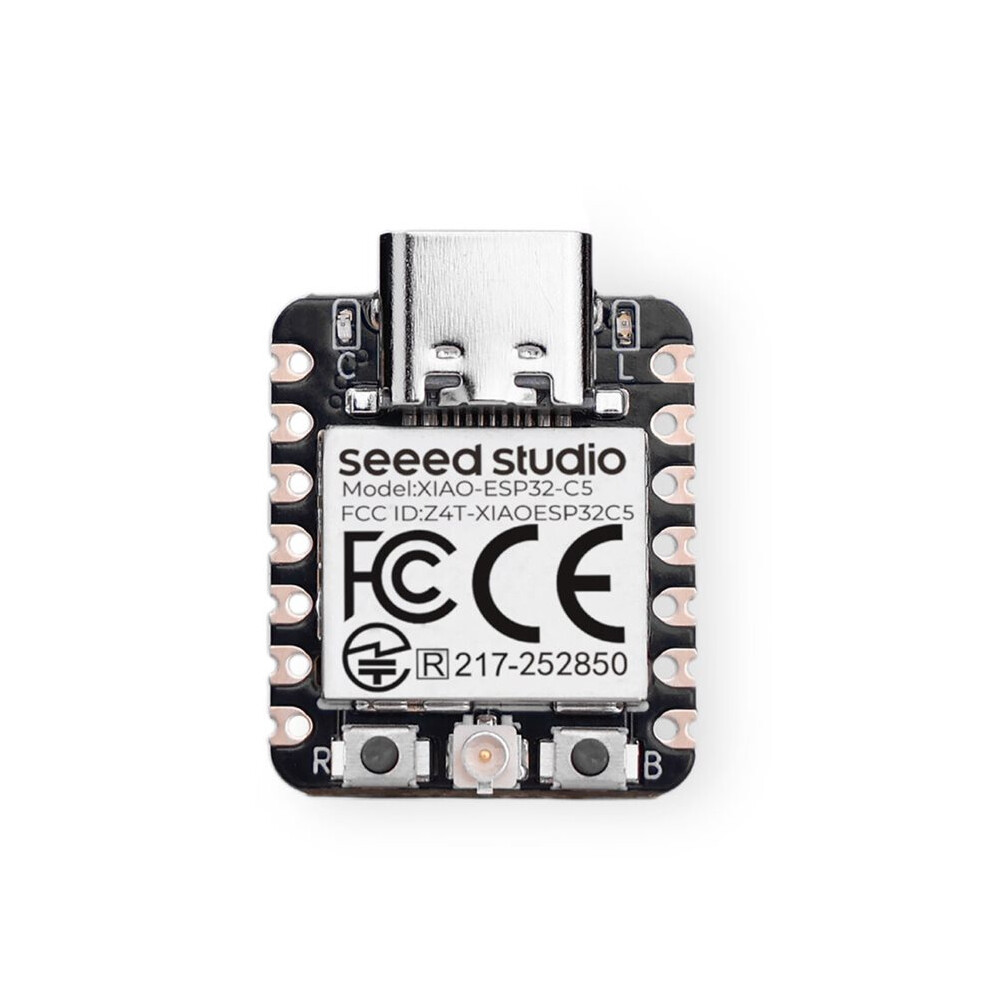 Seeed Studio Xiao Esp32-C5 Dual-Band 2.4 Ghz & 5 Ghz Wi-Fi 6 Dev Board Module For Zigbee Thread Matter Homekit Mqtt 4713560688668