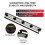Premium Series CAT6 24  Patch Panel,Unshielded Network Patch Panel,Category 6,Passes  Test,Gigabit 24 4