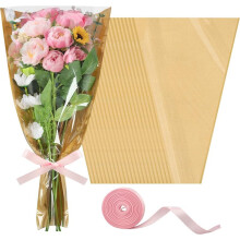 30 St Blompåsar för Buketter, Blompåsar med Band för Alla Hjärtans Dag, Mors Dag, Födelsedag, Bröllop