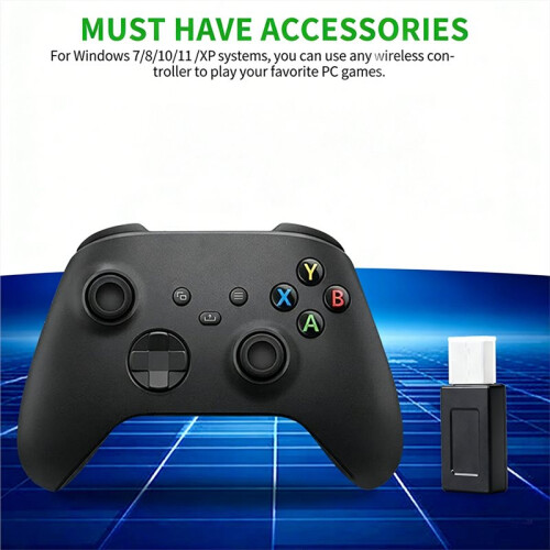Wireless USB  Adapter for  One/Series X/S Transmitter Receiver for Elite 2 Controllers, Plug- Dongle 2