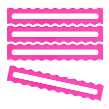 4 Pack Mahjong Guide Finder Acrylic Bright Scalloped Mahjong Rules Helper,Beginner Mah-Jongg Rules Reader, Mah Jong