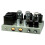 1 Set 35mm VU Meter Stereo Audio Amplifier Level Indicator Audio Meter Backlight Adjustable with Driver Board for AMP 4