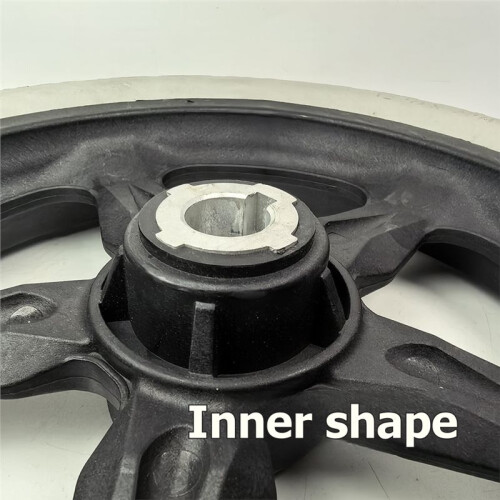 Roda de 12 Polegadas, Pneu Maciço Inflável de Alumínio com Flange de Encaixe Tipo Chave, Estilo City Cavalier, para Bicicleta Infantil 1