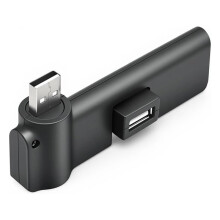 USB 2.0 Hub 4 Port USB Hub,[90/180 Degree Rotatable] USB Hub USB Extension
