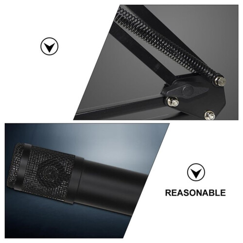 BM800 Studio Recording Microphone Kit Music Condenser Mic for Pc Streaming, Broadcasting,Podcasting, Singing, Home 1